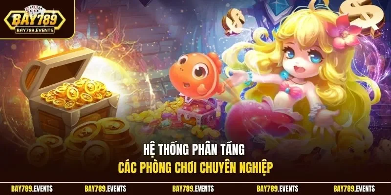 Hệ thống phân tầng các phòng chơi chuyên nghiệp